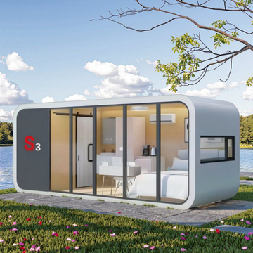 2025 Hot Design S3 Apple Cabin Office Apple Cabin One Room Модульная яблочная салона